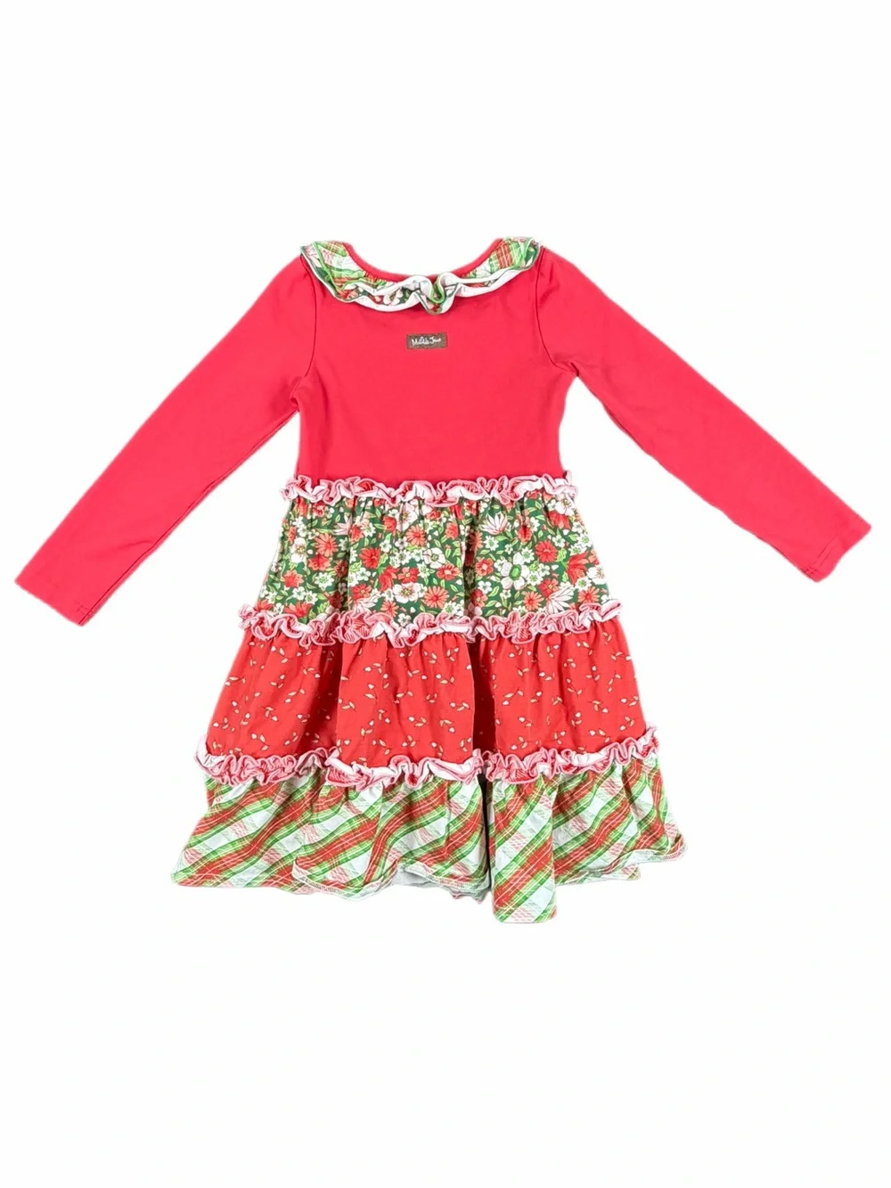 MATILDA JANE *Like New* Girls Long Sleeve Holiday Christmas Dress - 6